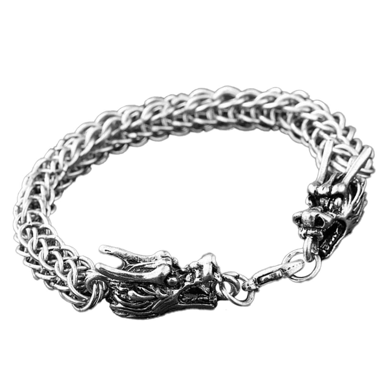 Amazon.co.jp: [バズ セレクション] メンズ ブレスレット 龍 ドラゴン